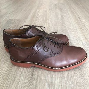G. H. Bass Burlington Dark Brown Oxford Shoes, 11D